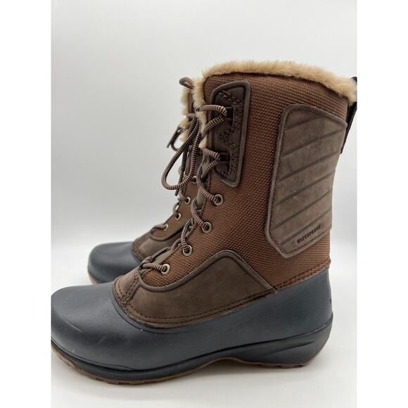 The North Face Shellista IV Mid NF0A5G2NZN3 Women's Brown Boots Size 10 - Picture 2 of 12
